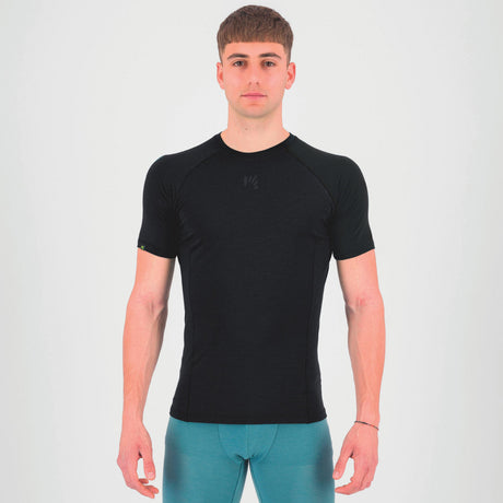 Maillot ropa interior Karpos Dinamico Merino 130 - Negro