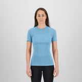 Jersey women's Karpos Dinamico Merino 130 base layer - Blue