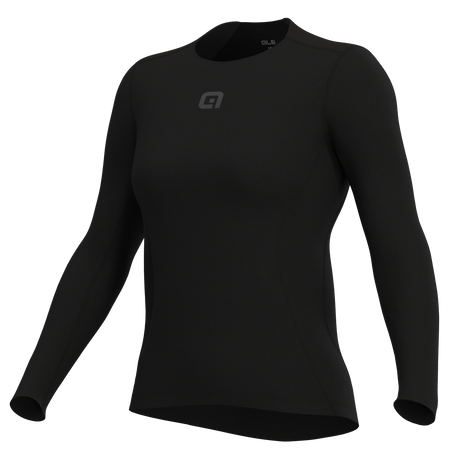 Ale Merino women long-sleeve base layer - Black