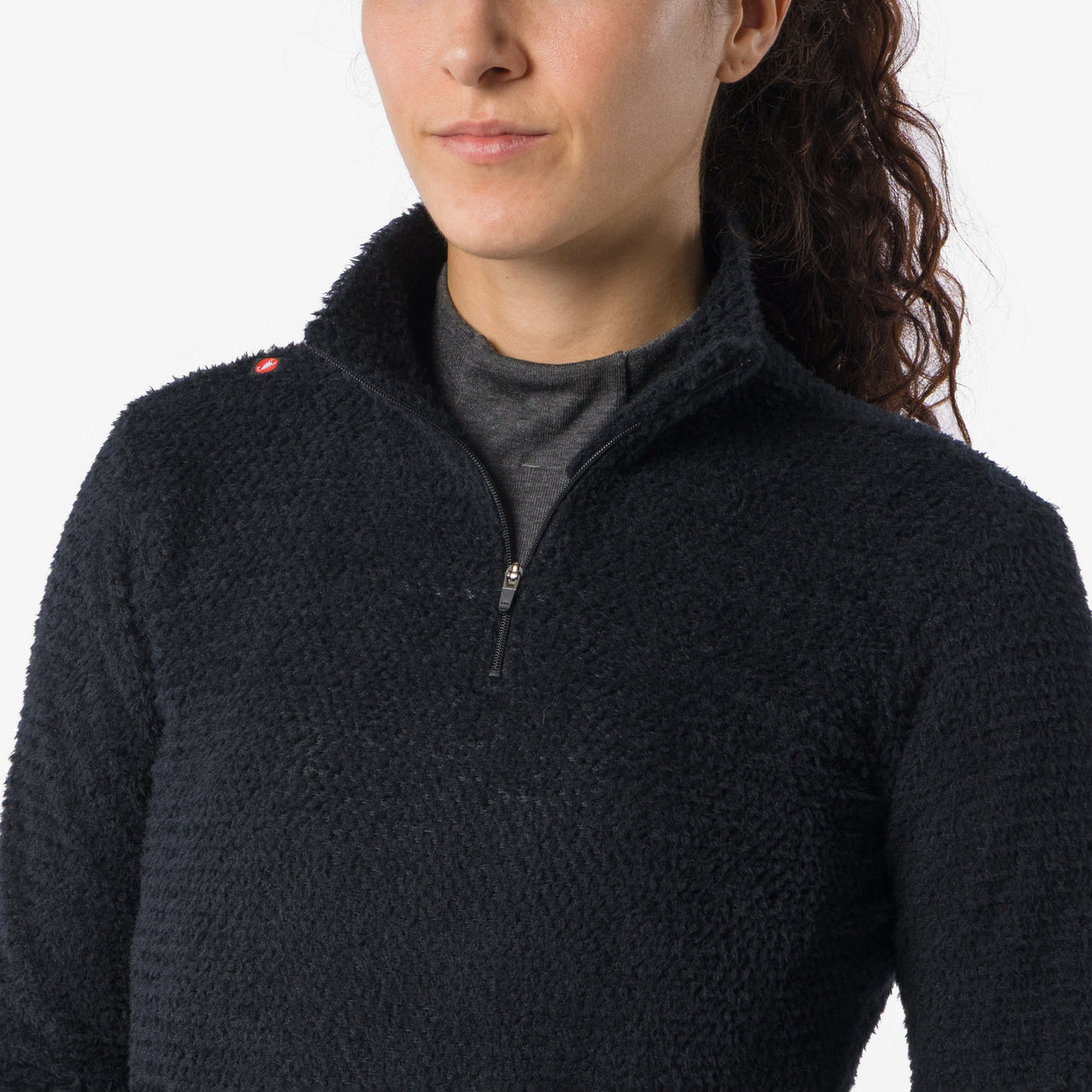 Castelli Cold Days 2nd women long sleeve base layer - Black