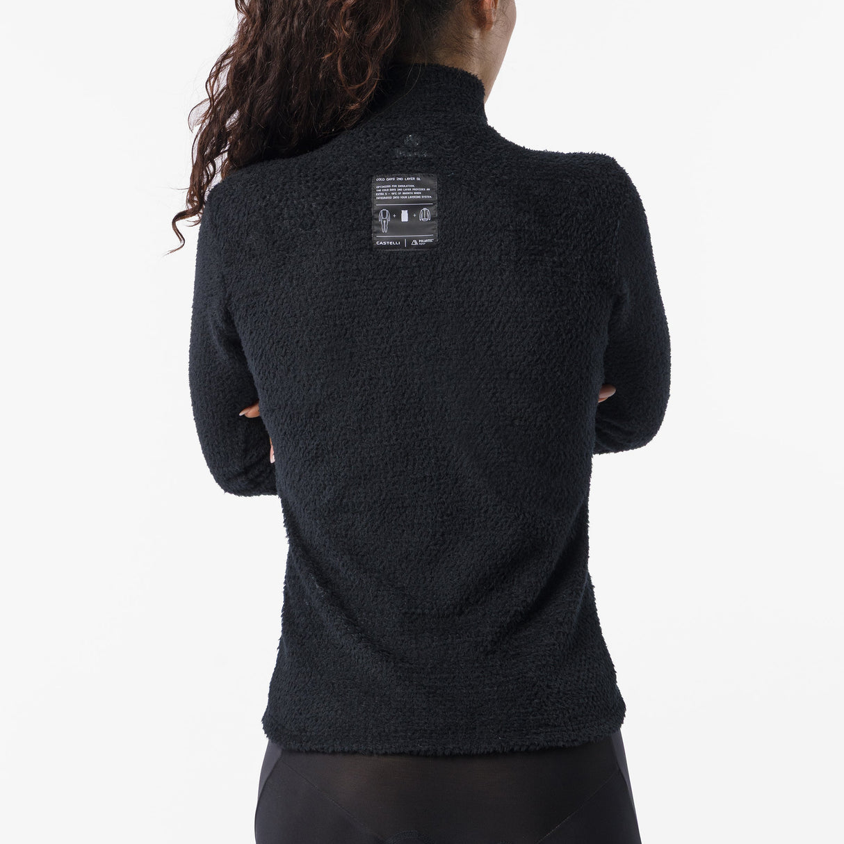 Castelli Cold Days 2nd women long sleeve base layer - Black