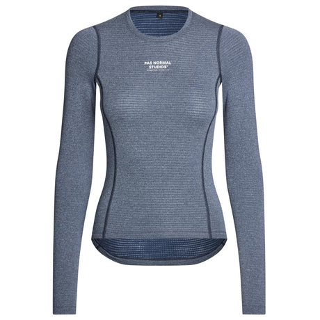 Maglia intima donna maniche lunghe Pas Normal Studios Thermal - Blu Pas Normal Studios