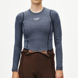 Maglia intima donna maniche lunghe Pas Normal Studios Thermal - Blu Pas Normal Studios