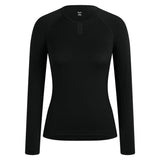 Maglia intima donna maniche lunghe Rapha Merino - Nero Rapha
