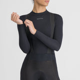 Maglia intima donna maniche lunghe Sportful Merino Layer Tee - Nero Sportful