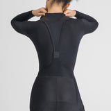 Maglia intima donna maniche lunghe Sportful Merino Layer Tee - Nero Sportful