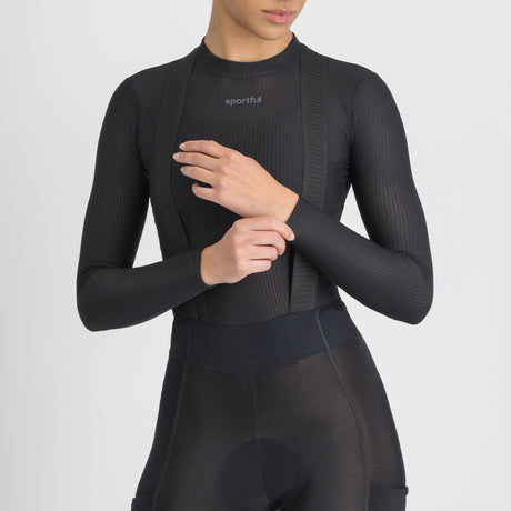 Maglia intima donna maniche lunghe Sportful Winter Layer Tee - Nero Sportful