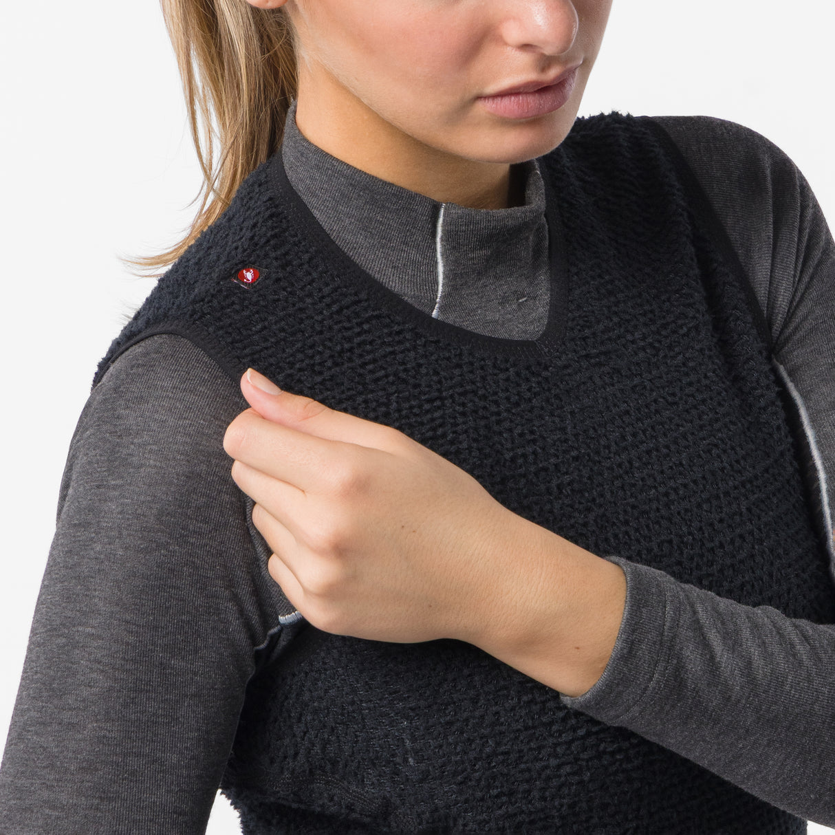 Castelli Cold Days 2nd frau Ärmelloses unterhemd - Schwarz