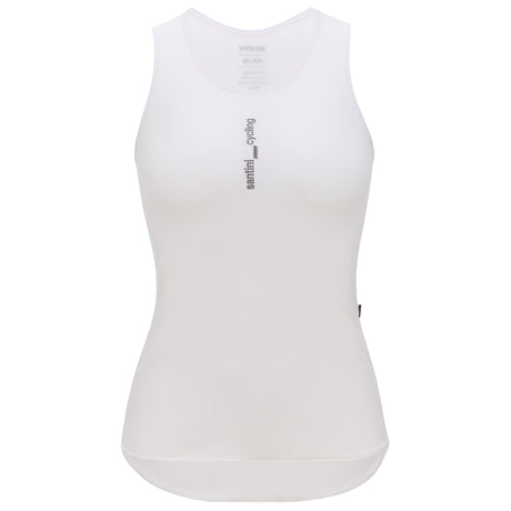 Maglia intima donna senza maniche Santini Delta - Bianco Santini