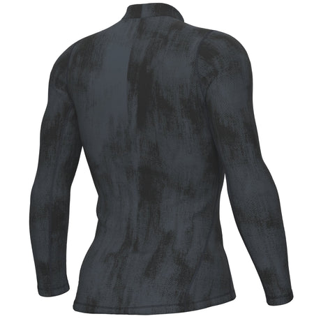 Maglia intima maniche lunghe Ale Knitted - Nero Ale