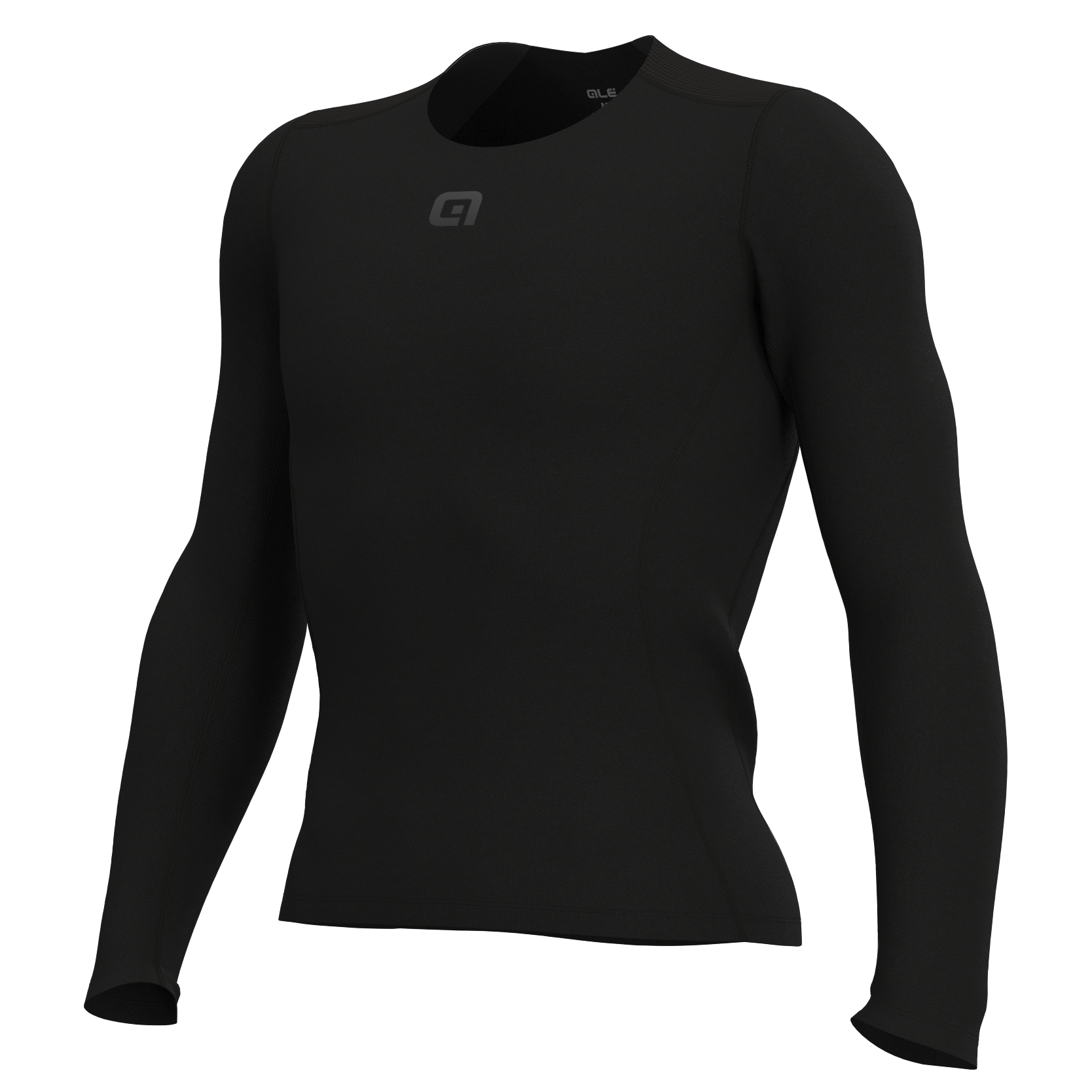 Ale Merino langarmtrikot unterwasche - Schwarz