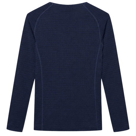 Jersey long-sleeve base layer Cafe du cycliste Coline - Blue