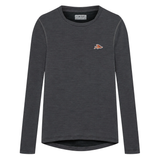 Maglia intima maniche lunghe Cafe du cycliste Judith - Grigio scuro Café du Cycliste