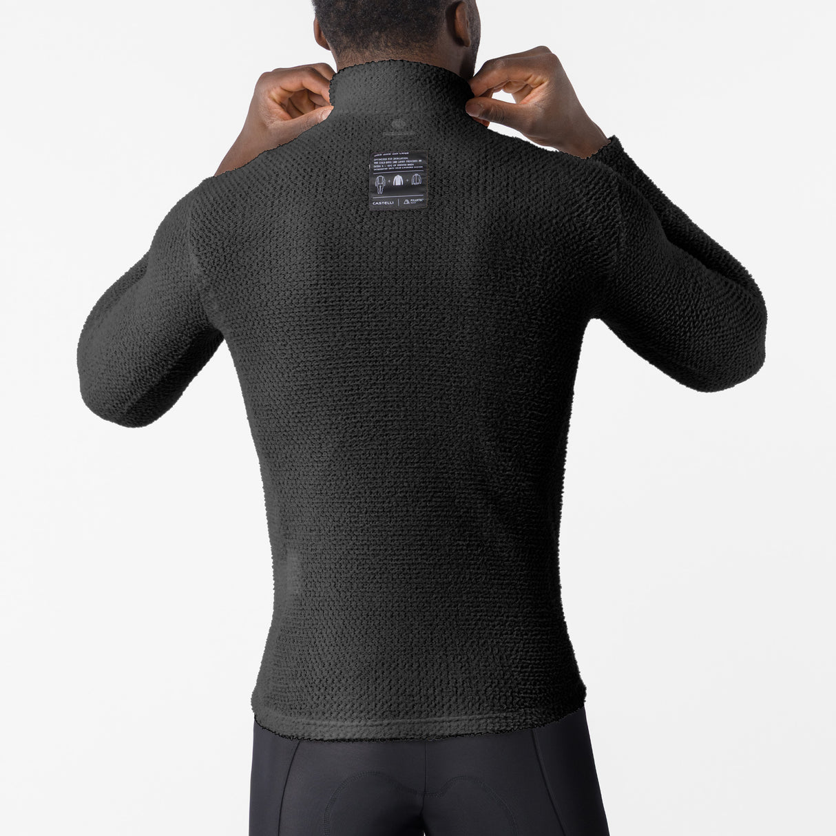Maillot de corps manches longues Castelli Cold Days 2nd - Noir