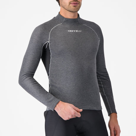 Maglia intima maniche lunghe Castelli Flanders 2 - Grigio Castelli