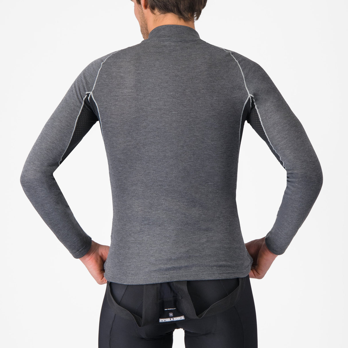 Maglia intima maniche lunghe Castelli Flanders 2 - Grigio Castelli
