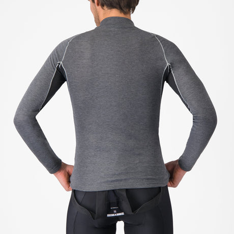 Maglia intima maniche lunghe Castelli Flanders 2 - Grigio Castelli