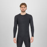 Maglia intima maniche lunghe Karpos Dinamico Merino 180 - Nero Karpos