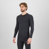 Maglia intima maniche lunghe Karpos Dinamico Merino 180 - Nero Karpos