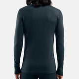 Maillot interior de manga larga Odlo Merino 200 Zip - Negro