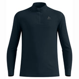 Maillot interior de manga larga Odlo Merino 200 Zip - Negro