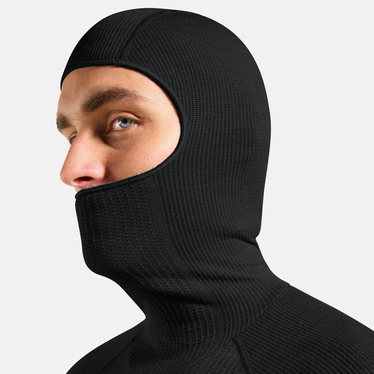 Maglia intima maniche lunghe Odlo Seamless Performance Wool Face - Nero Odlo