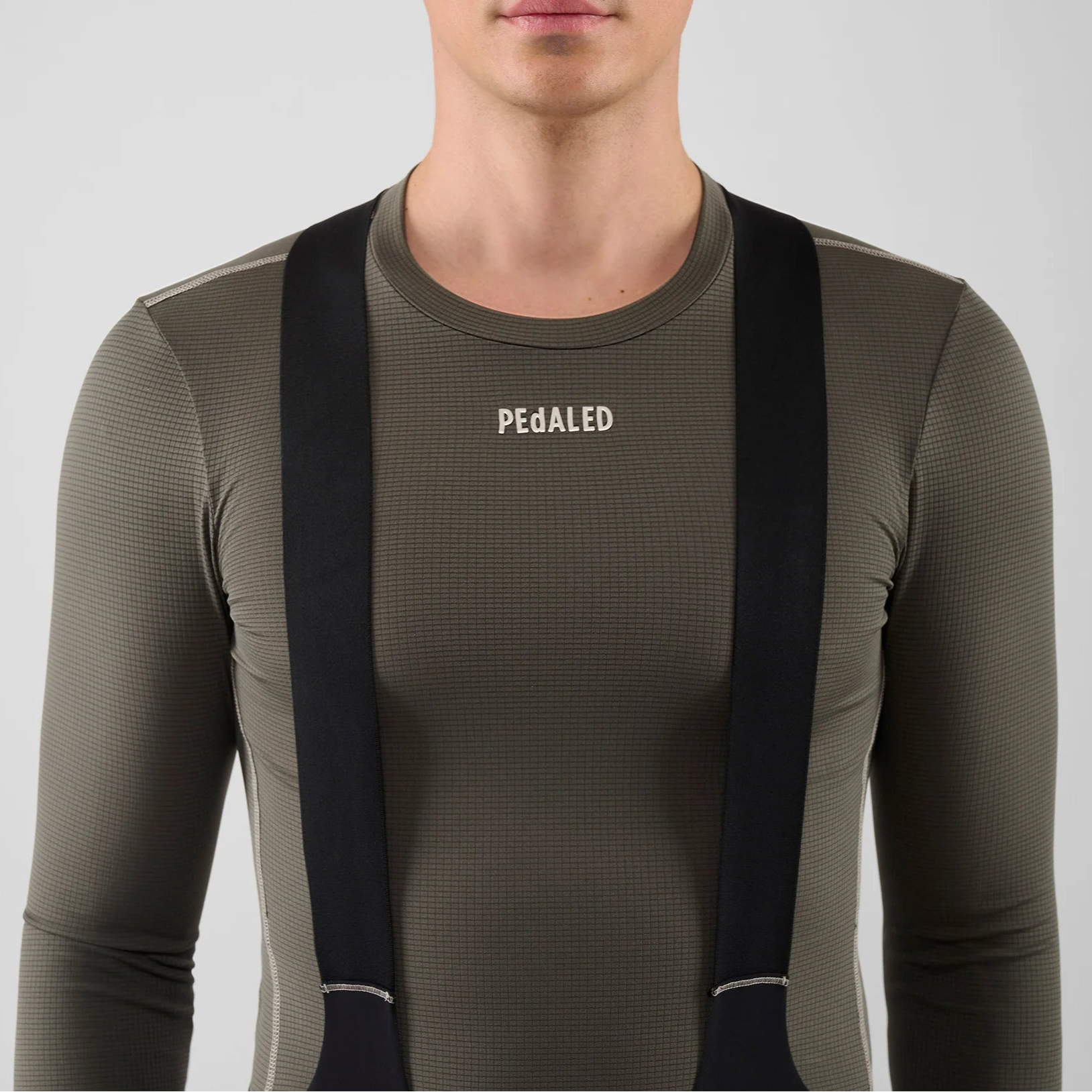 Maglia intima maniche lunghe Pedaled Odyssey Power Dry - Grigio PEdALED