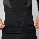 Maglia intima maniche lunghe Pissei Alaska Seamless - Nero Pissei
