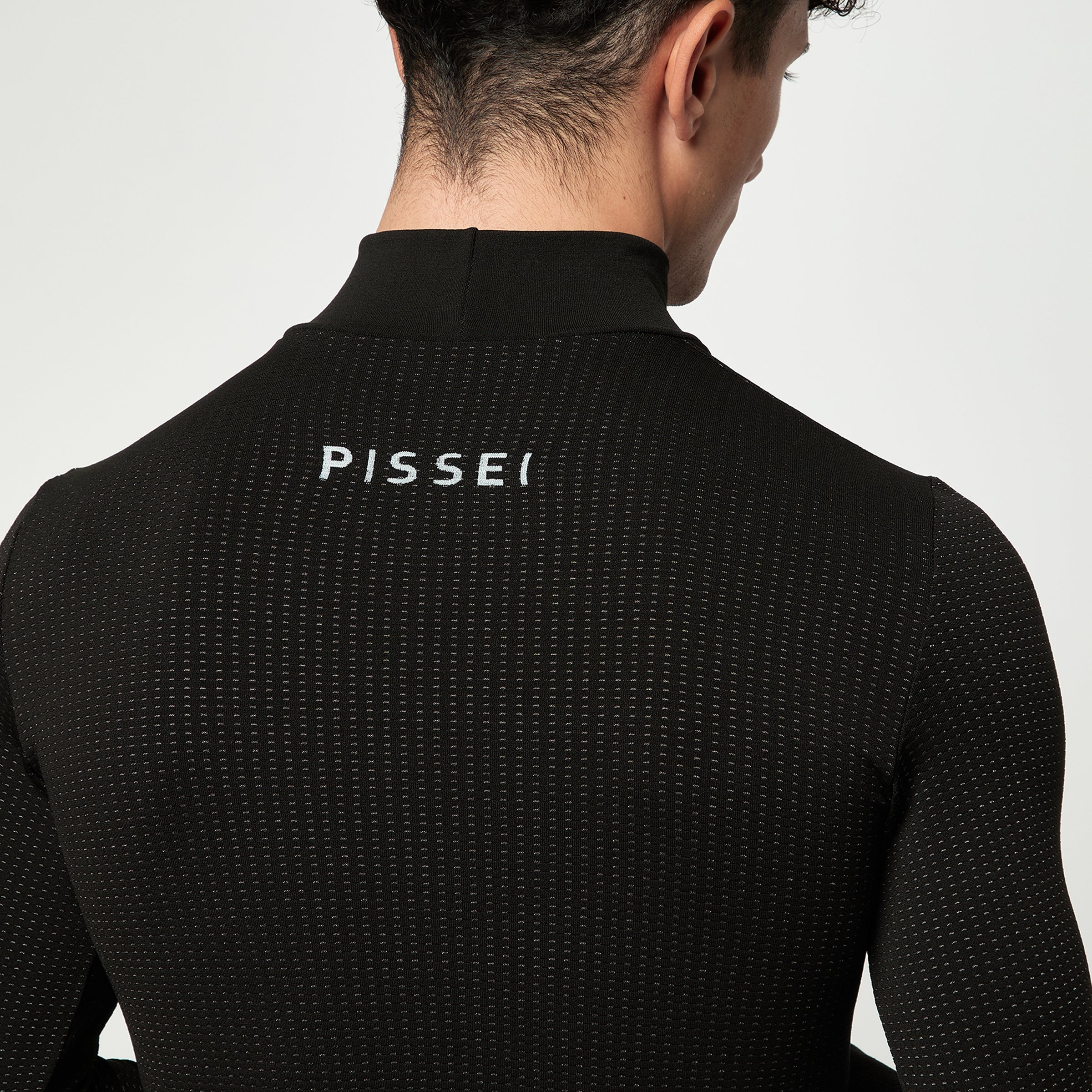 Maglia intima maniche lunghe Pissei Argentum - Nero Pissei