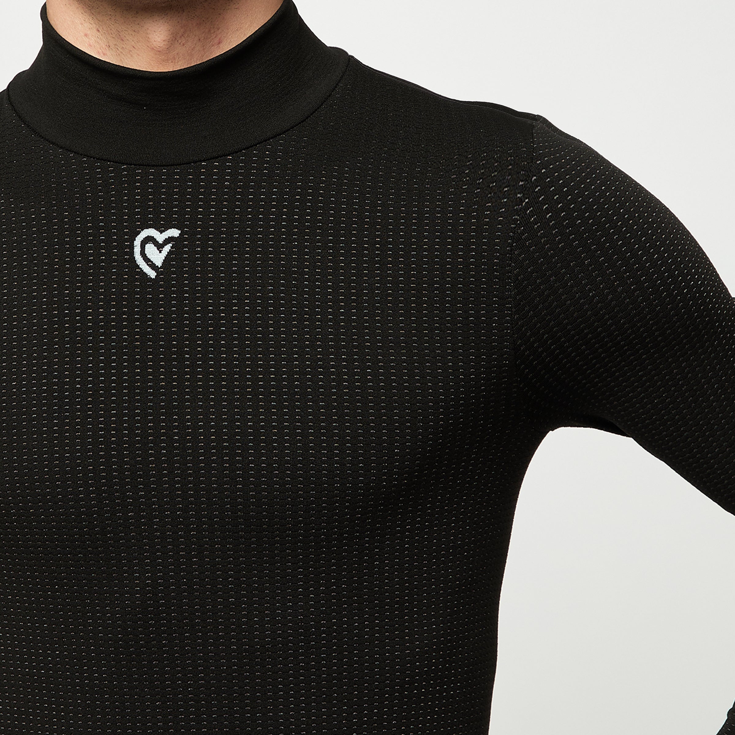 Maglia intima maniche lunghe Pissei Argentum - Nero Pissei