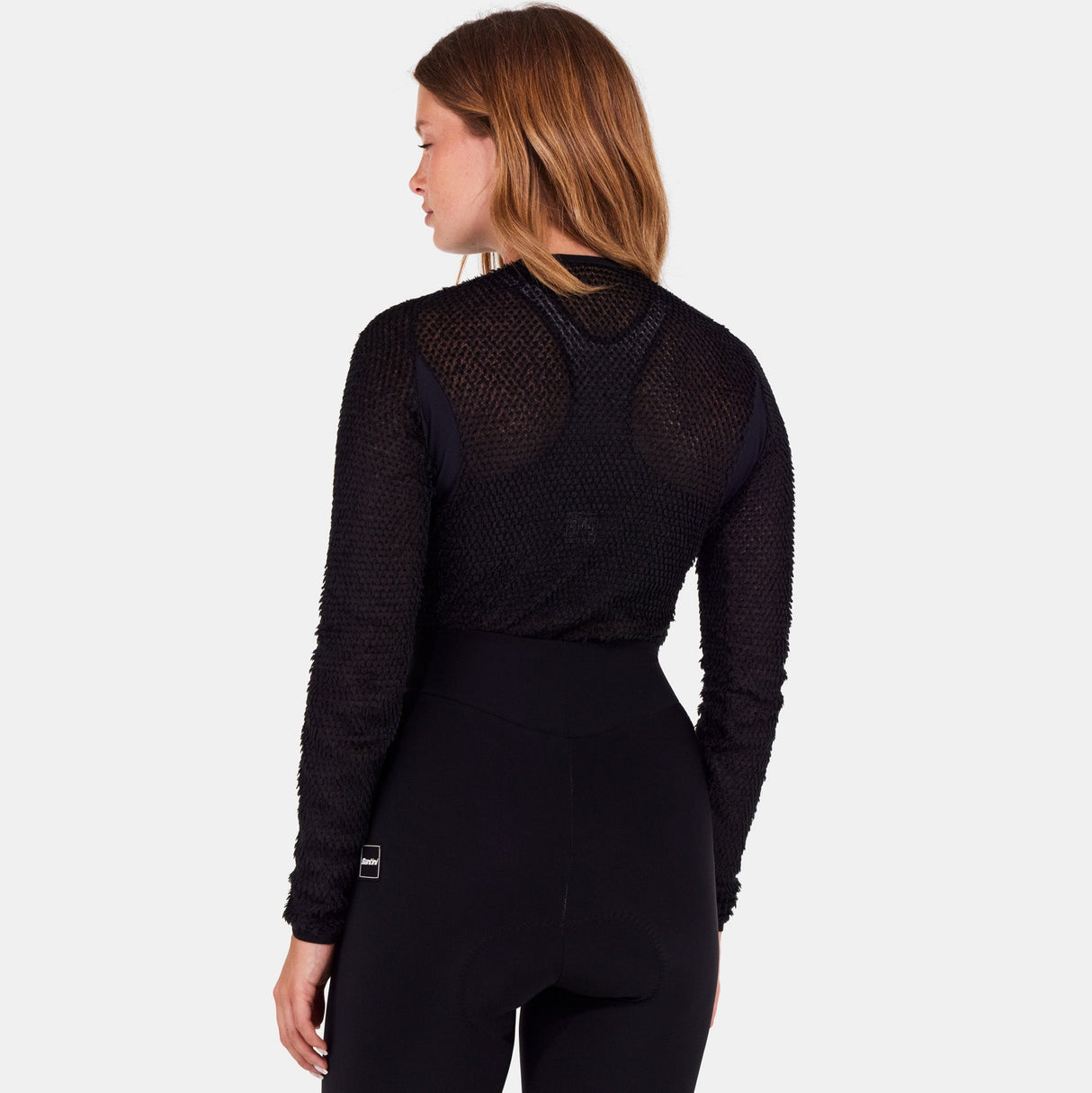 Maglia intima maniche lunghe Santini Alpha - Nero Santini