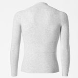 Maglia intima maniche lunghe Silverskin Core Warm girocollo - Grigio Silverskin