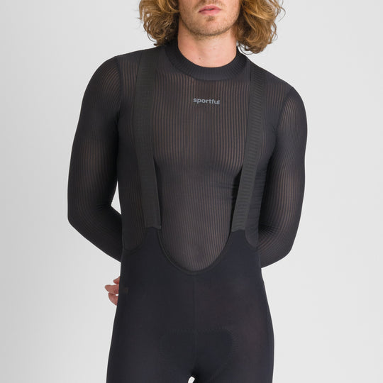 Maglia intima maniche lunghe Sportful Winter Layer Tee - Nero
