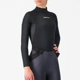 Maglia intima maniche lunghe donna Castelli Flanders 2 - Nero Castelli