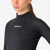 Maglia intima maniche lunghe donna Castelli Flanders 2 - Nero Castelli