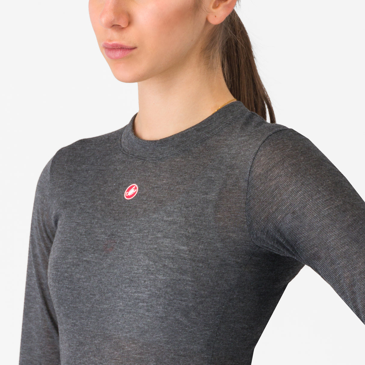 Maglia intima maniche lunghe donna Castelli Medio - Grigio Castelli