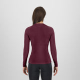 Funktionsunterhemd mit langen Ärmeln damen Karpos Dinamico Merino 180 - Bordeaux