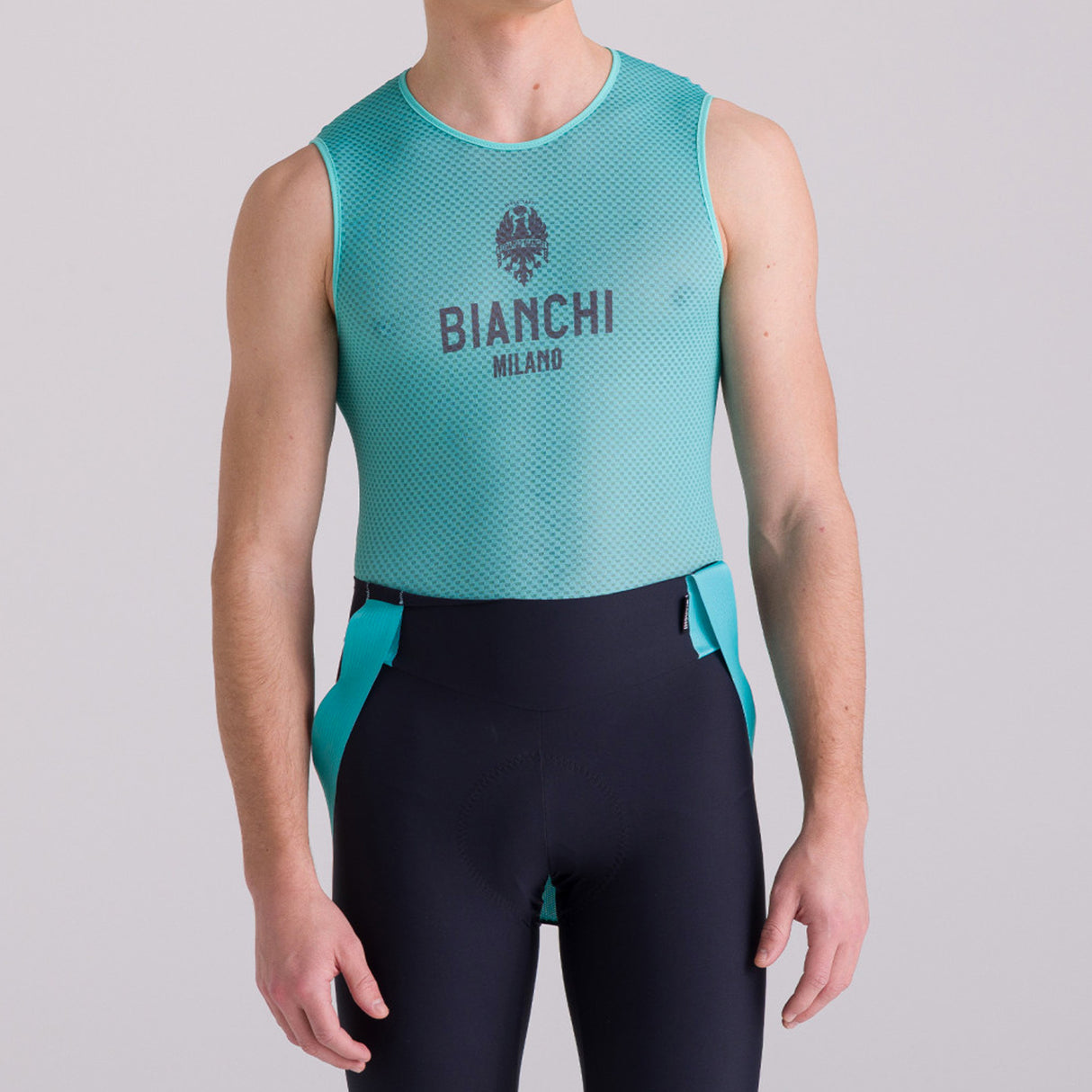 Maglia intima senza maniche Bianchi Milano Core - Celeste - I