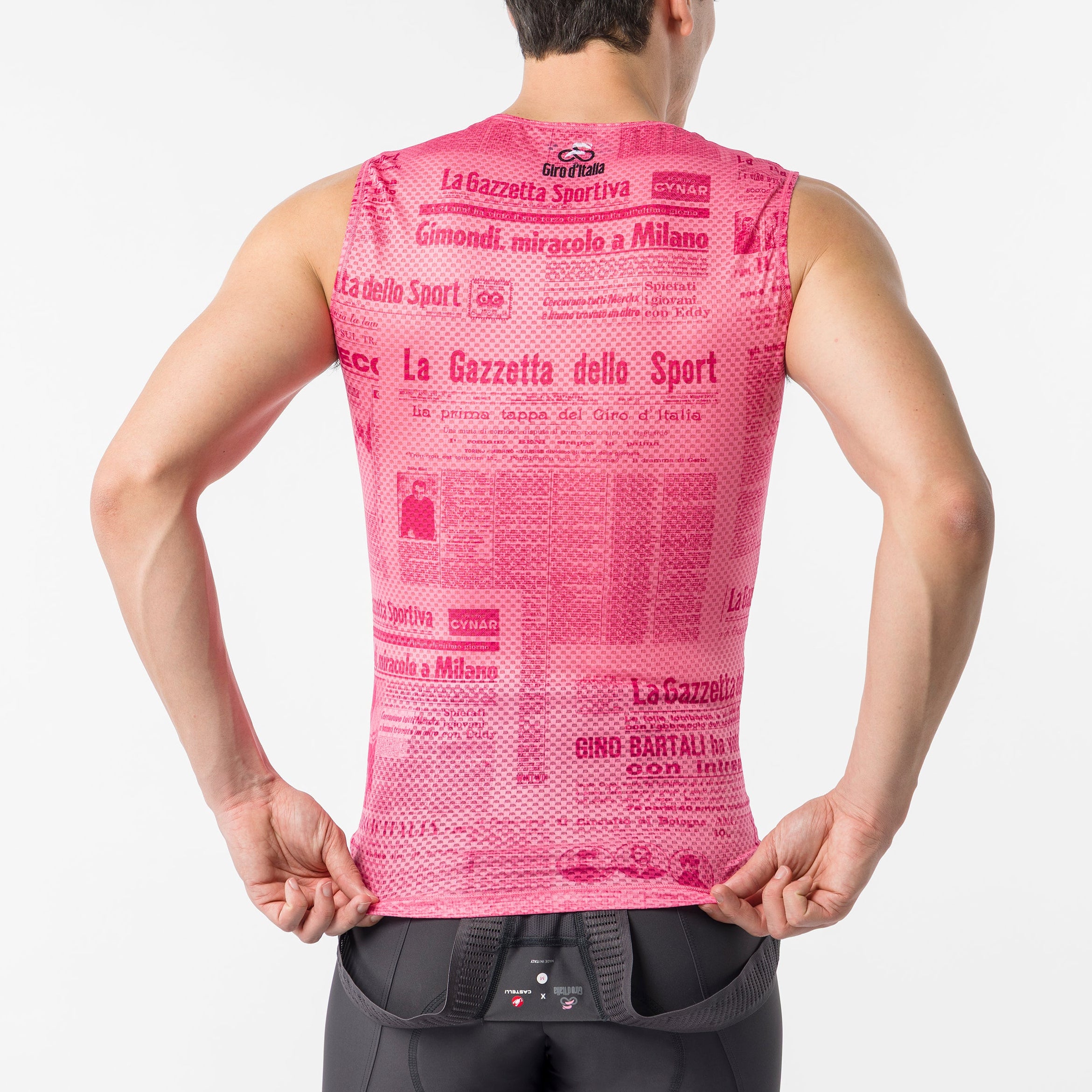 Maillot interior sin mangas Giro d'Italia 2026 Gazzetta dello Sport