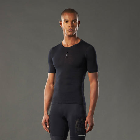 Maglia intima senza maniche La Passione SML Merino - Nero La Passione
