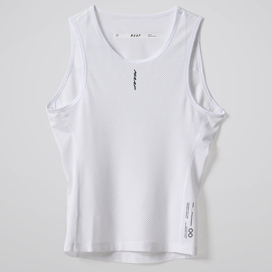 Maap Team Midweight armelloses unterhemd - Weiss
