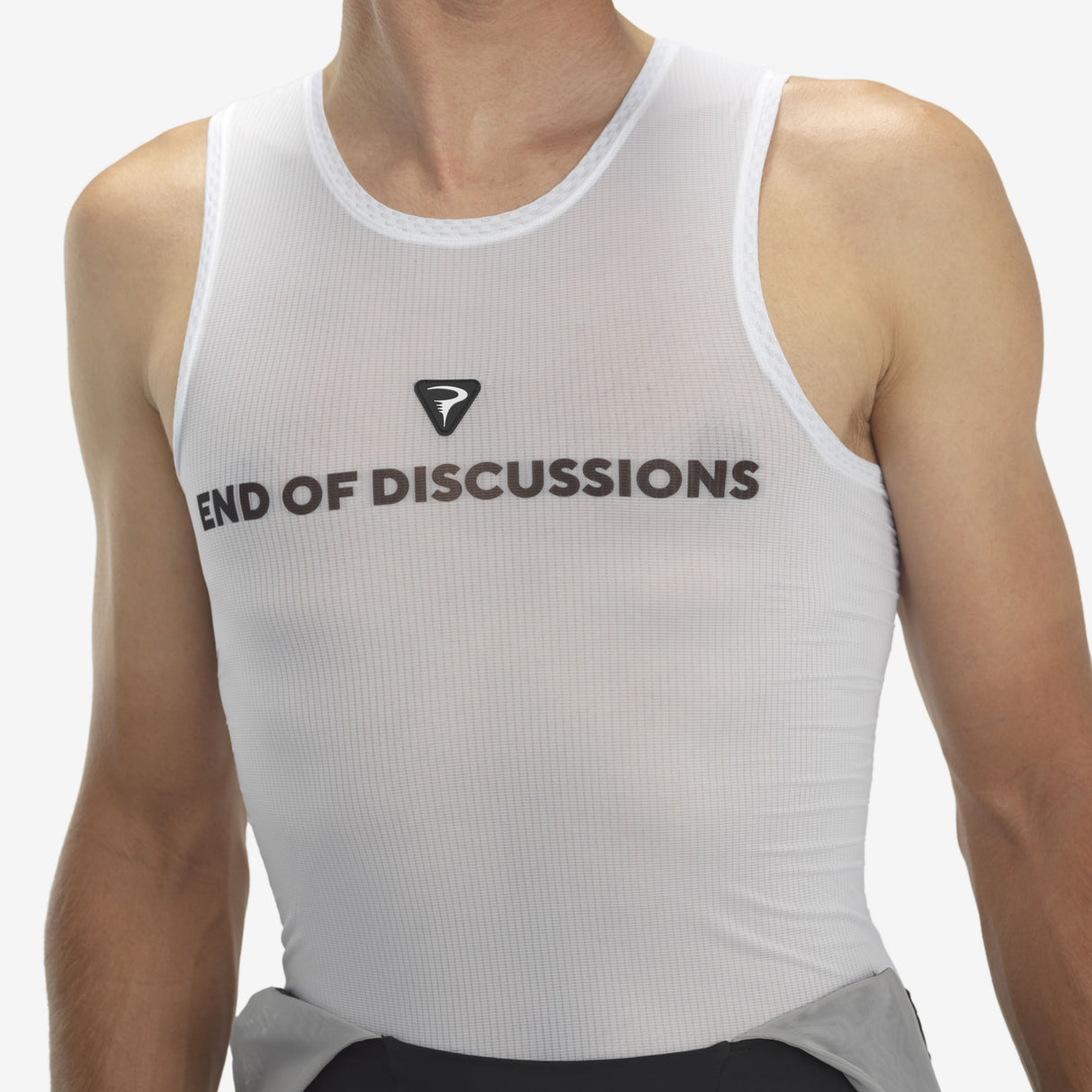 Maglia intima senza maniche Pinarello End of Discussion - Bianco Pinarello