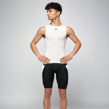 Maglia intima senza maniche Pissei Argentum - Bianco Pissei