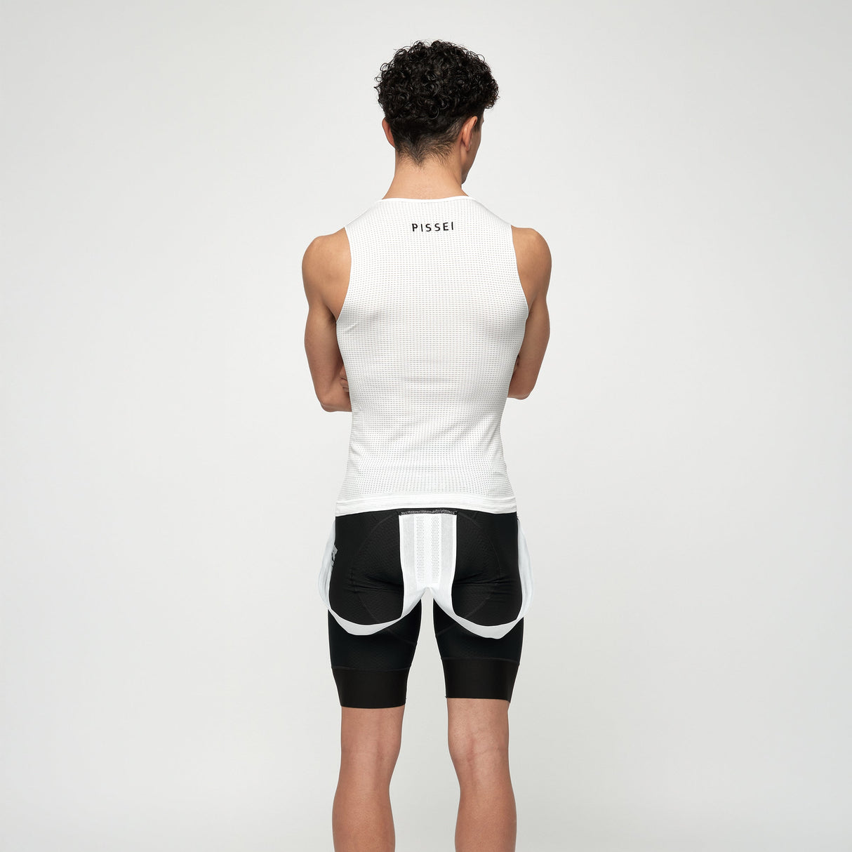 Maglia intima senza maniche Pissei Argentum - Bianco Pissei