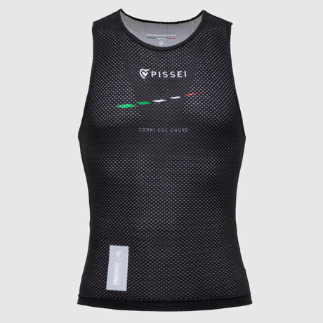 Maglia intima senza maniche Pissei Attaque - Nero Italia Pissei