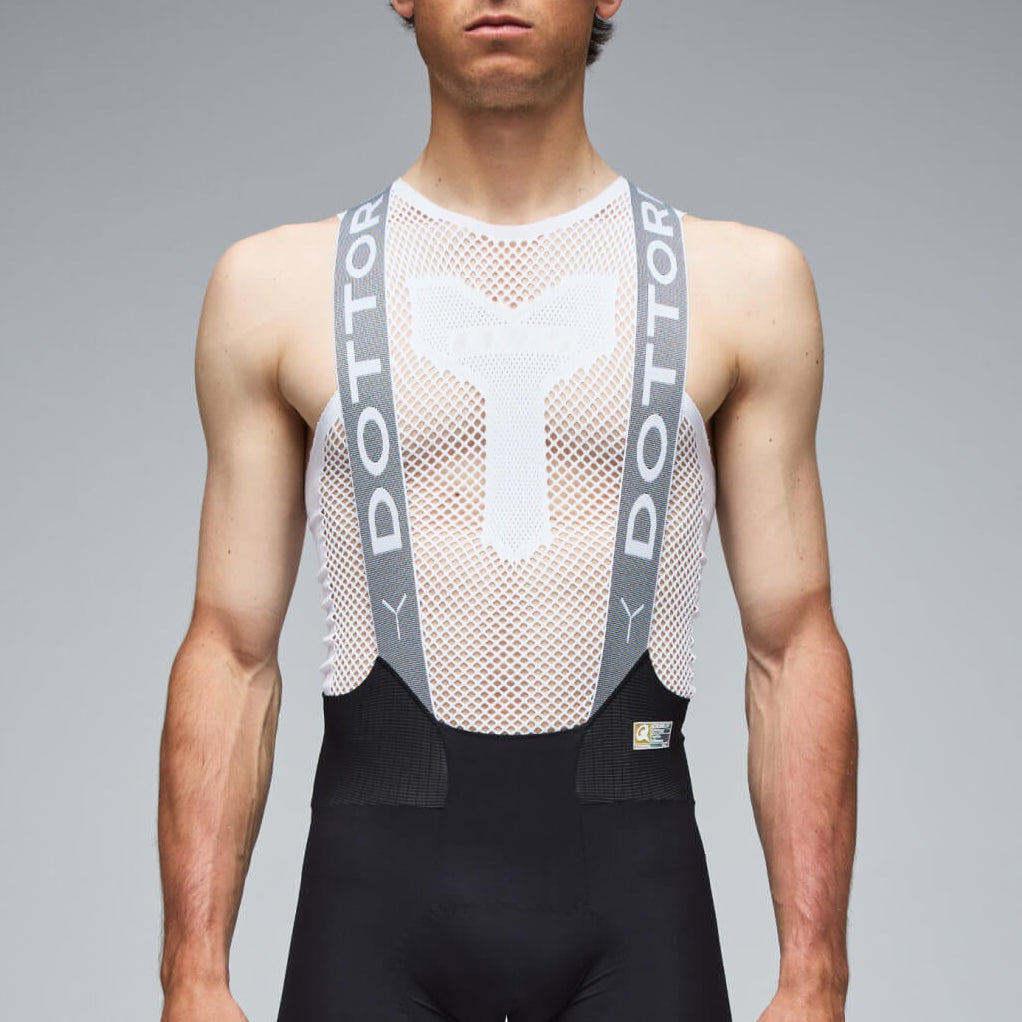 Q36.5 Zero Mesh sleeveless base layer - White