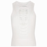 Q36.5 Zero Mesh sleeveless base layer - White