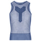 Maglia intima senza maniche Q36.5 Zero Mesh - Blu Q36.5