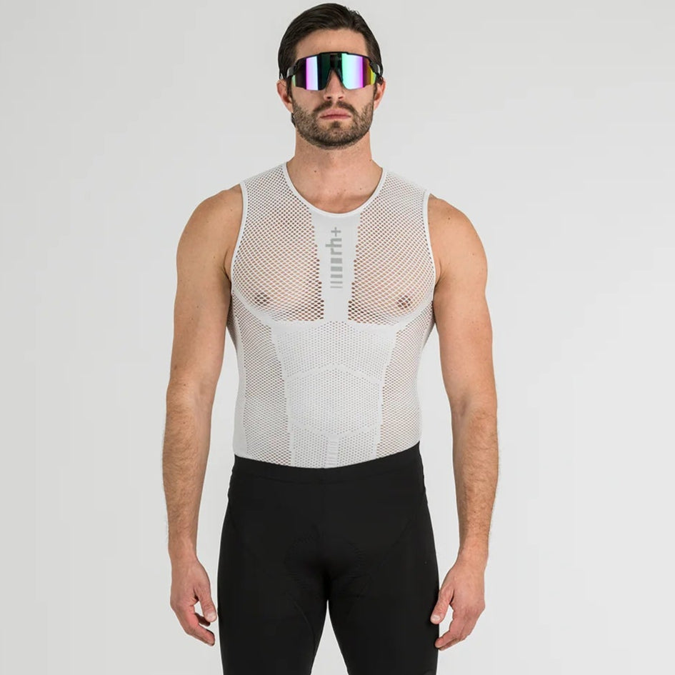 Maglia intima senza maniche Rh+ - Bianco Zerorh