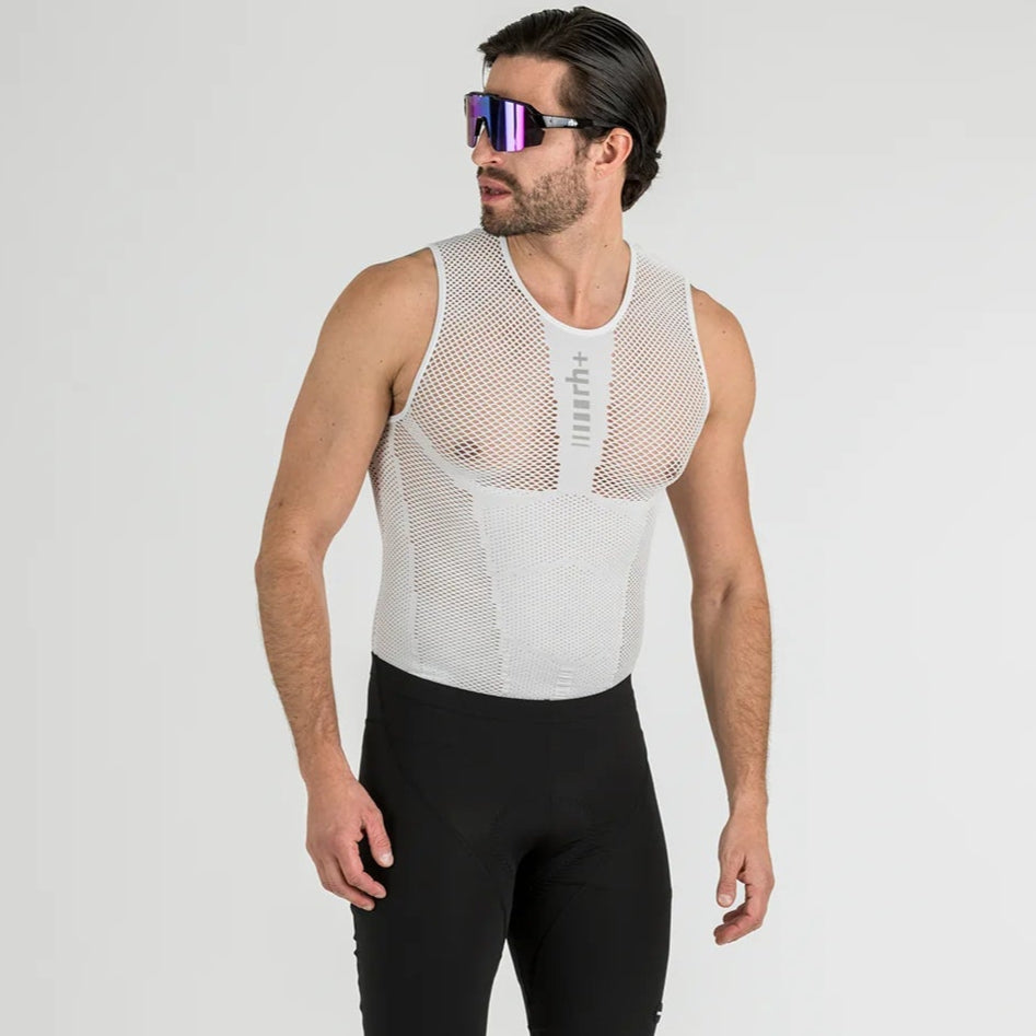 Maglia intima senza maniche Rh+ - Bianco Zerorh